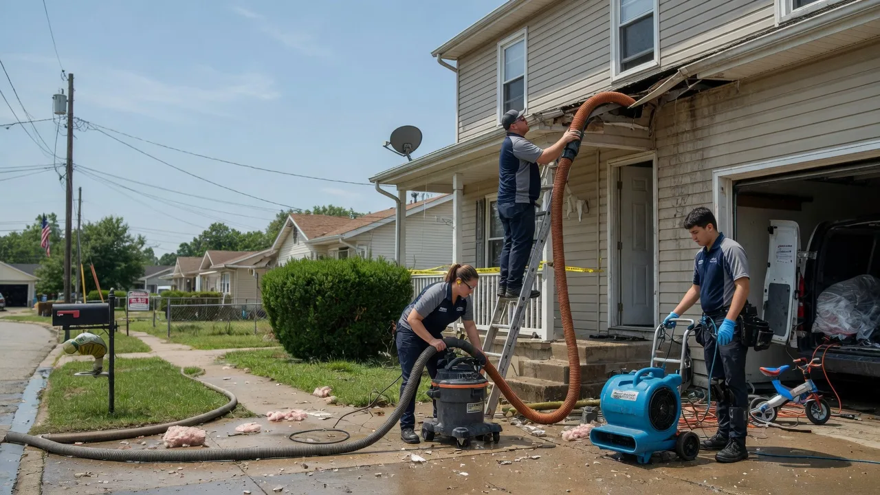 Water Damage Restoration in Bridgman, MI near me